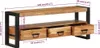 vidaXL TV-Schrank 120x30x45 cm Massivholz Akazie Produktbild-Vorschau 6