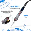 Cyfrowa lutownica HANDSKIT 90W LED z regulacją temperatury Podgląd zdjęcia produktu 3