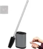 bremermann barbena WC trim, grigio, con spazzola flessibile Anteprima dell’immagine prodotto 1