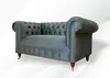 Chesterfield Sofa Luxus Möbel Zweisitzer Couchen Sofas Sitz Produktbild-Vorschau 5