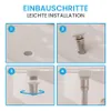Bächlein Pop Up Ablaufgarnitur ohne Überlauf für Produktbild-Vorschau 4