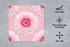MuchoWow® Mauspad Mousepad Mädchen - Blume - Rosa - Muster Produktbild-Vorschau 3