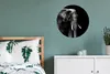 MuchoWow® Rundes Wandbild - Runde Bilder Elefant - Tiere - Produktbild-Vorschau 4