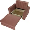 A sofa bed with its ottoman extended and storage compartment open. Náhled obrázku produktu