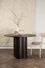 Olivia table de salle à manger ⌀110cm marron. Voir les images du produit 5