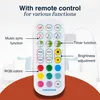 Lampa stojąca Grundig RGB LED do salonu z trybem muzycznym, Podgląd zdjęcia produktu 4