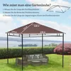 Strešný kryt pre pavilón Outsunny, náhrada strechy, kryt Náhľad obrázku produktu 3