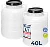Set 40 litres poubelle alimentaire sans BPA Fût alimentaire Voir les images du produit 2