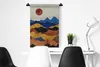 MuchoWow® Wandteppich Wandbehang Blau - Gold - Marmor 60x90 Produktbild-Vorschau 4