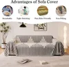 Sofa Überwurfdecke 1/2/3/4 Sitzer, Couch Überwurf Sofabezug Produktbild-Vorschau 7