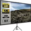 VEVOR 16:9 promítací plátno na stativu 4K-HD prezentační Náhled obrázku produktu 2