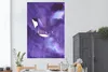 MuchoWow® Poster Orca - Farbe - Tiere - Lila 120x180 cm - Produktbild-Vorschau 2
