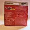 The back of a red cardboard box for a disposable camera. Anteprima dell’immagine prodotto