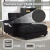okwish Chaiselongue Relaxační křeslo Rozkládací postel s Náhled obrázku produktu 7