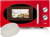 Kleine 25L Mikrowelle in ROT 900 Watt Drehteller & Produktbild-Vorschau 1