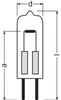 Osram 12V Halogenlampe G4 - 5W 2800K 55Lm - Halogenlichter Produktbild-Vorschau 9