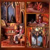 Puzzle 3D, grzbiet książki DIY, pokój wspólny płomienia, Podgląd zdjęcia produktu 13