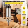 moteur de broche CNC 1,5 Kw Moteur de broche refroidi par Voir les images du produit 2