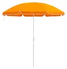 vidaXL záhradný slnečník, 240 cm, 170T polyester, oranžová Náhľad obrázku produktu 1