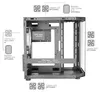 Mars Gaming MC-3TLITE, Mini Tower, PC, Schwarz, micro ATX, Produktbild-Vorschau 10