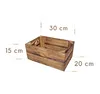 Holzkiste 30x20x15 cm - Geschenkbox Aufbewahrungsbox Produktbild-Vorschau 6