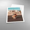 Poster - Poster ohne Rahmen - Reise Frau Rollschuhe - Produktbild-Vorschau 3