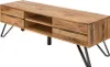 riess-ambiente TV-Board LIVING EDGE 160cm natur anthrazit Produktbild-Vorschau 11