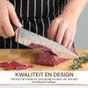 Set de couteaux de cuisine 15 pièces en acier inoxydable Voir les images du produit 6