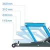 STIX SATV-1500 Hydraulischer Motorradheber 680 kg ATV Quad Produktbild-Vorschau 7