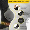 CAMBIVO Calze Compressione Graduata Donna Uomo 2 Paia, Anteprima dell’immagine prodotto 2