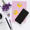 4er Set Smile-Aufkleber Wimpern I kfz289 I rund Ø 5 cm I Produktbild-Vorschau 3