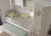 Bett Lev 90x200 cm mit Schrank und Bettschublade - Produktbild-Vorschau 16