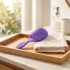 BEYSTON Brosse démêlante flexible, Violet Voir les images du produit 3
