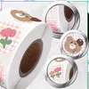 Naklejki w rolce dla dzieci, 500 sztuk, kolorowe dekoracje Podgląd zdjęcia produktu 5