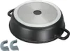 Servierpfanne Schmorpfanne Kochtopf Induktion Ø 36 cm Produktbild-Vorschau 3