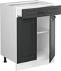 Küchenunterschrank Vicco R-Line Anthrazit Landhaus 60 cm Produktbild-Vorschau 4
