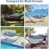 Yaheetech Hängematte Hammock mit Gestell & Kissen XXL Produktbild-Vorschau 5