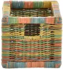 KRINES HOME Stabiles Set / 2 Regalkorb mit Holzrahmen Produktbild-Vorschau 3