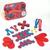 Clixo-Bauset mit Magnet, Itsy-Pack Flamingo-Türkis 30 Produktbild-Vorschau 1