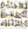 Satz Scrapbooking-Papiere 30x30 - Itd Kollektion - Cottage Anteprima dell’immagine prodotto 5