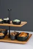 ASA Etagere 2-stufig, oval wood Produktbild-Vorschau 3