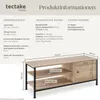 tectake® TV-Regal Durban 110 x 40 x 45,5 cm Produktbild-Vorschau 5