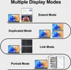Dual Portable Monitor 15.6'' Tragbarer Monitor Laptop Produktbild-Vorschau 4