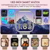 Damen Smartwatch mit Telefonfunktion 1.83" Fitness Uhr mit Produktbild-Vorschau 4