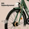 oToMUNICH Plus Olive Green 28 Zoll Fahrrad, Shimano 7-Gang, Produktbild-Vorschau 3