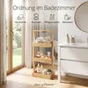 hausleben Bambus Badregal 3 Ebenen 25x16x65 cm – Produktbild-Vorschau 6