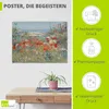 ARTland Poster Celia Thaxters Garten 1890. Größe: 80x60 cm Produktbild-Vorschau 2