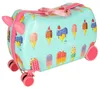 Valigia da viaggio per bambini con ruote, bagaglio a mano, Anteprima dell’immagine prodotto 2
