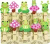 Oblique Unique 10 Mini Wäscheklammern Holz Miniklammern Produktbild-Vorschau 1
