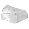 A white greenhouse tunnel on a white background. Anteprima dell’immagine prodotto